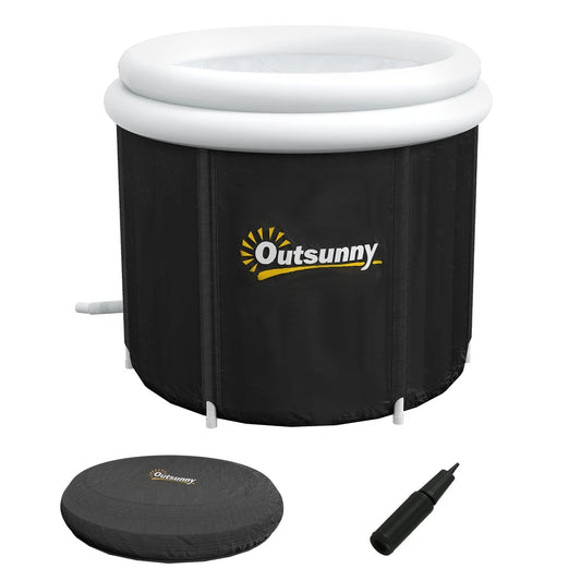Portable Cold Plunge Tub, Black