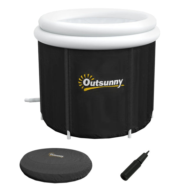 Portable Cold Plunge Tub, Black