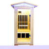 1 Person Outdoor Far Infrared Sauna, Spruce