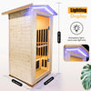 1 Person Outdoor Far Infrared Sauna, Spruce – photo 3