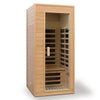 Hemlock Wood One-Person Infrared Sauna Room