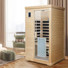 Two-Person Infrared Hemlock Sauna Room