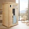 Two-Person Infrared Hemlock Sauna Room