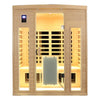 3-Person Indoor Far Infrared Sauna – Hemlock Wood with Low EMF