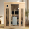 3-Person Indoor Far Infrared Sauna – Hemlock Wood with Low EMF