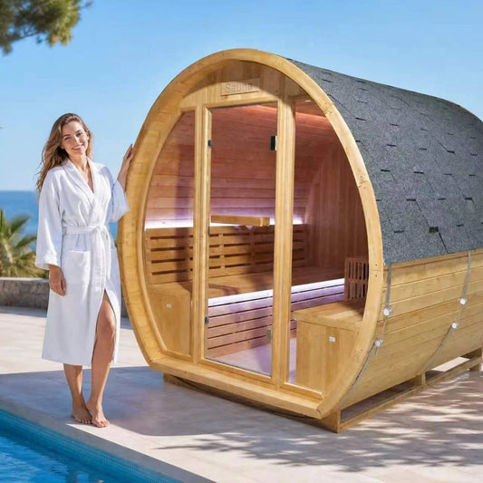 4–6 Person Outdoor Traditional Sauna, 9kW