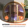 4–6 Person Outdoor Traditional Sauna, 9kW – photo 4