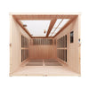 1-Person Far Infrared Sauna – Hemlock Wood with LED Lighting