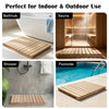 Cedar Sauna & Shower Mat, Non-Slip – photo 6