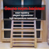 Hemlock Round Slat Sauna Backrest