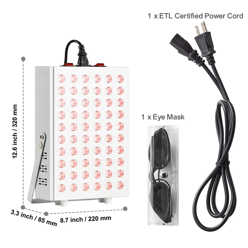 Compact 80W Red Light Therapy Panel – photo 2