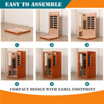 1 Person Full Spectrum Infrared Sauna – photo 10