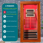 1 Person Full Spectrum Infrared Sauna – photo 7