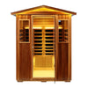 4 Person Outdoor Infrared Sauna, Hemlock – photo 6