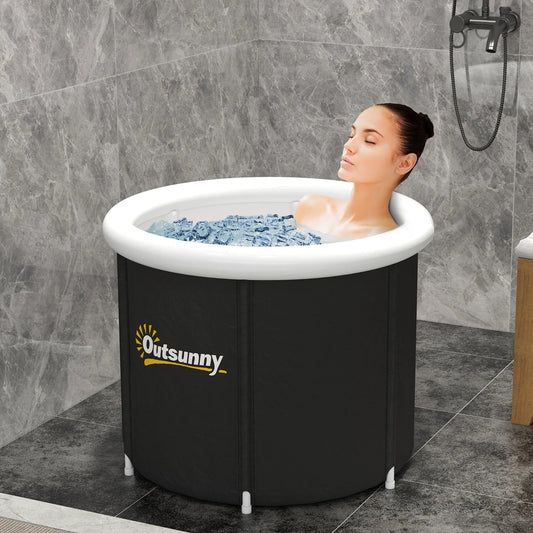 Portable Cold Plunge Tub, Black – photo 2