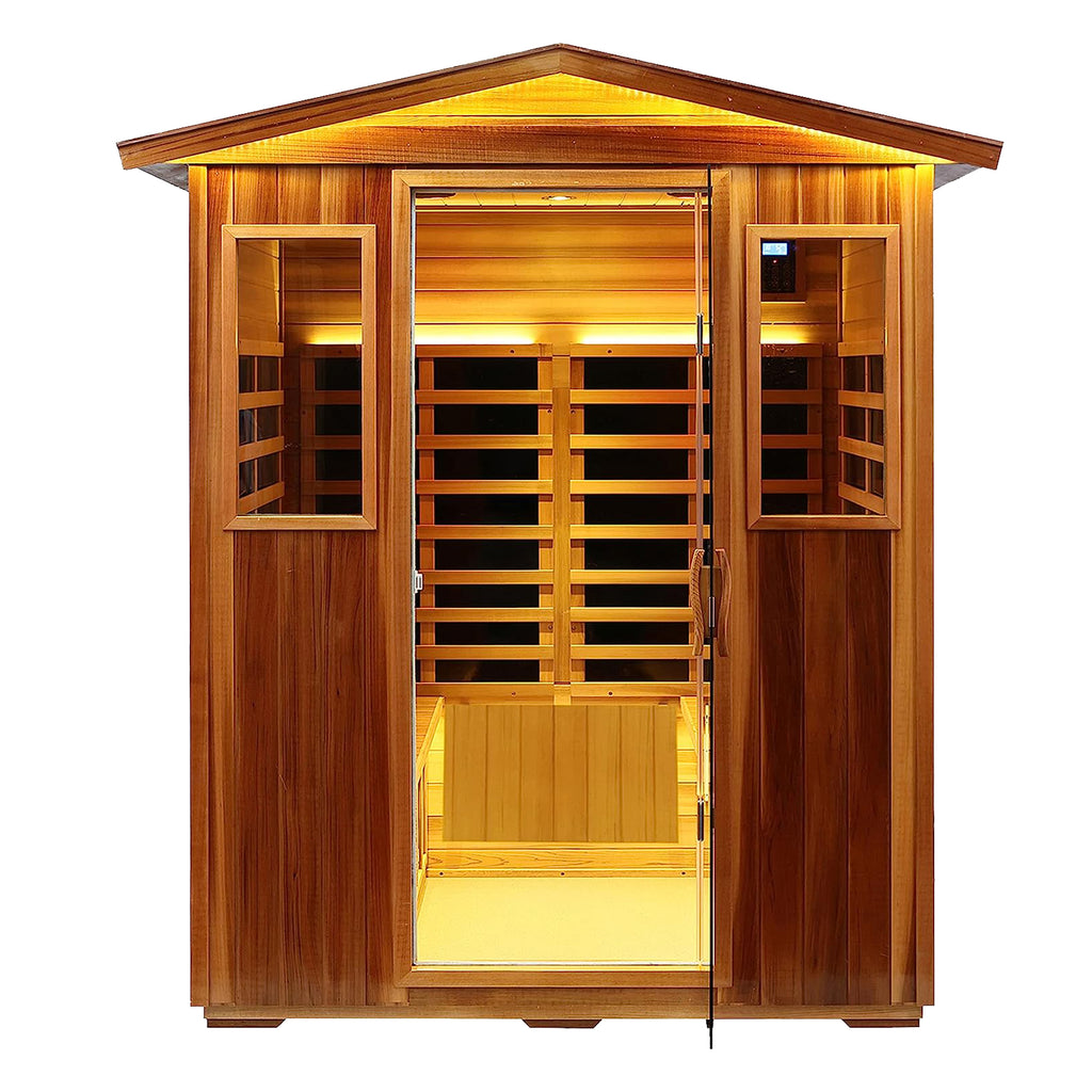 NEW Four-person far-infrared outdoor sauna