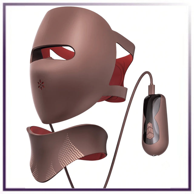 Red Light Therapy Face & Neck Mask Set