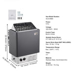 9kW Electric Sauna Heater, 220V – photo 4