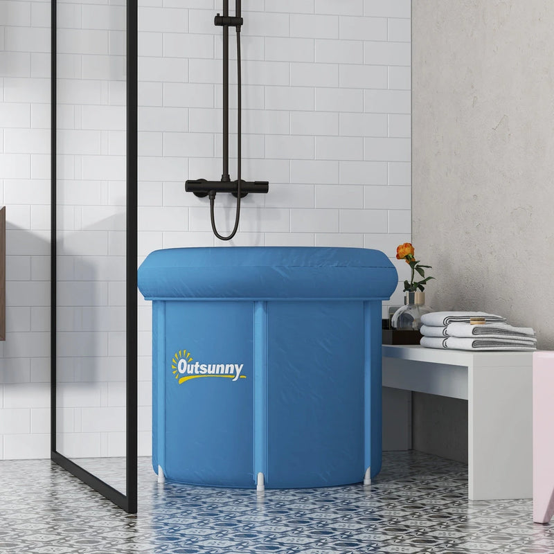 Portable Cold Plunge Tub, Blue – photo 2