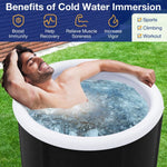 66 Gallon Ice Bath Tub with Lid – photo 6