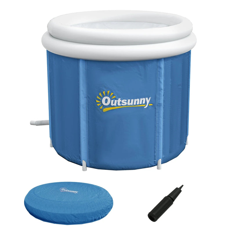 Portable Cold Plunge Tub, Blue